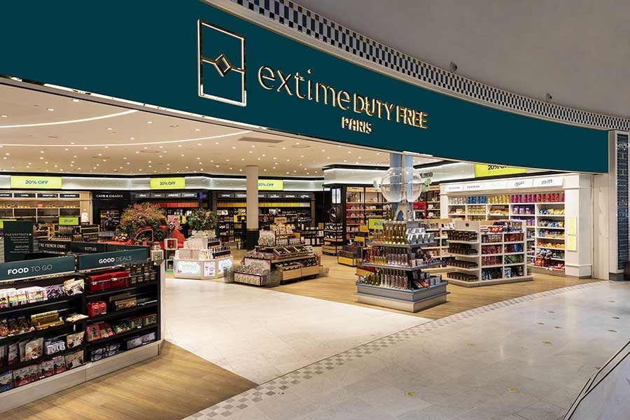 Extime Duty Free Paris 1